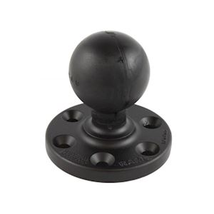 ′D′ size 2.25" Ball with a 3.68" Six Hole Base
